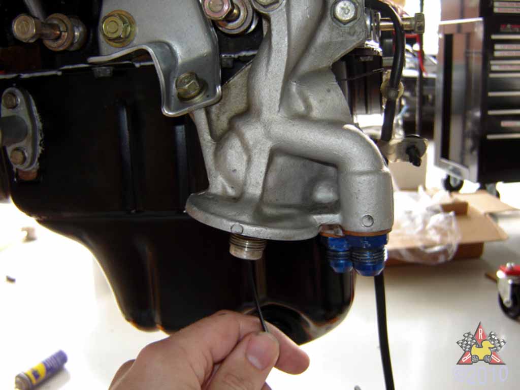 1995 3000GT VR4 Removal and Reinstallation of Engine Oil Cooler